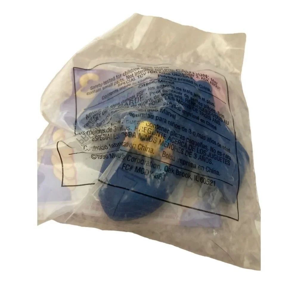Vintage 90s Wolverine Marvel X Men Figurine Happy Meal Toy McDonalds Collectible